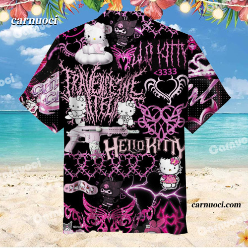 Dark HelloKitty | Hawaiian Shirt