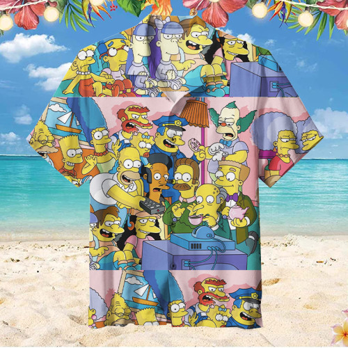The Simpsons | Unisex Hawaiian Shirt