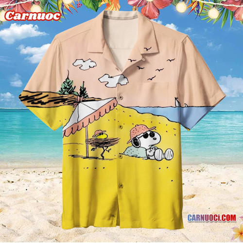 Sunset Beach Snoopy |  Hawaiian Shirt