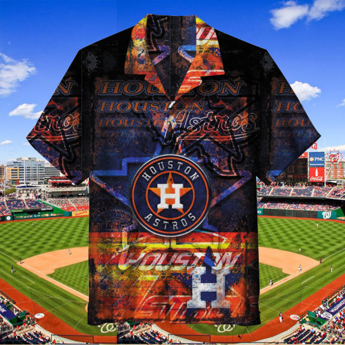 Houston Astros  | Unisex Hawaiian Shirt
