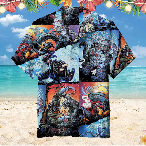 Godzilla |  Hawaiian Shirt