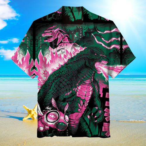 Godzilla | Unisex Hawaiian Shirt