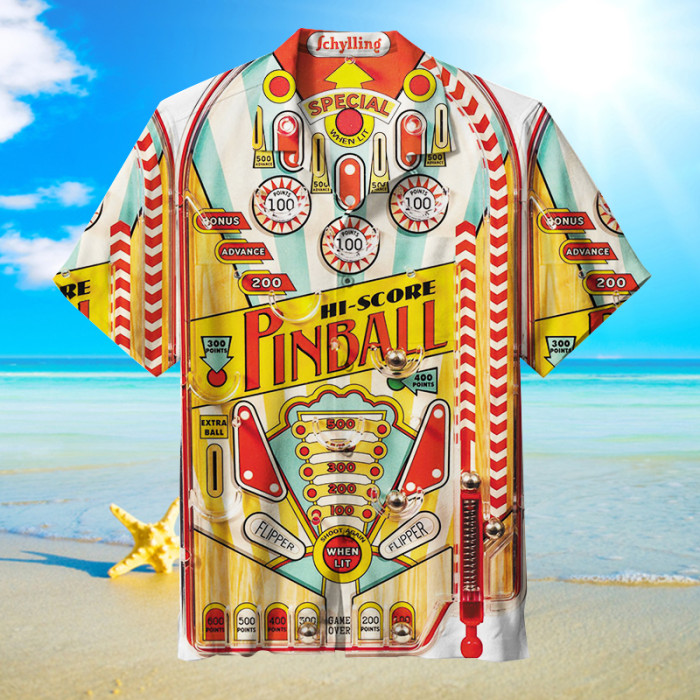 Pinball | Hawaiian Shirt