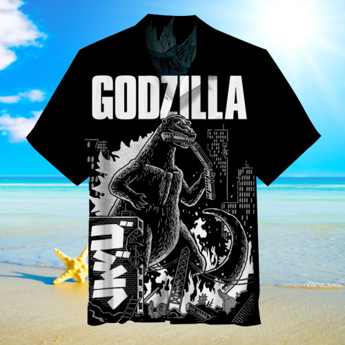 Godzilla | Unisex Hawaiian Shirt