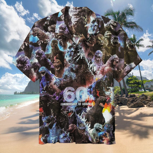 Godzilla | Unisex Hawaiian Shirt
