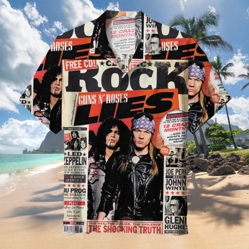 Guns N' Roses | Unisex Hawaiian Shirt
