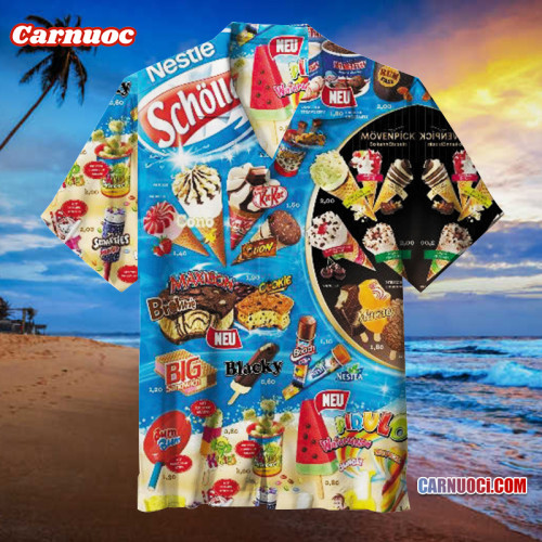 Vintage ice cream  | Hawaiian Shirt