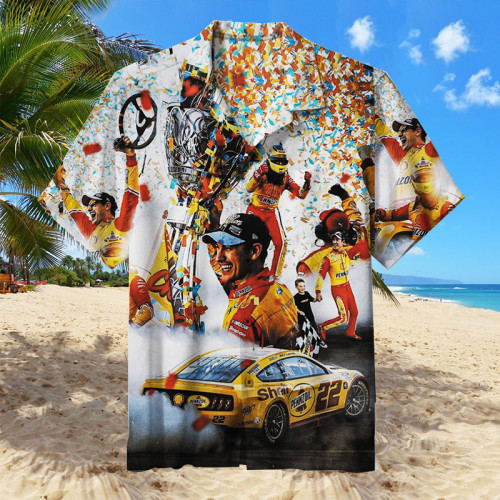 Champion Joey Logano  | Unisex Hawaiian Shirt