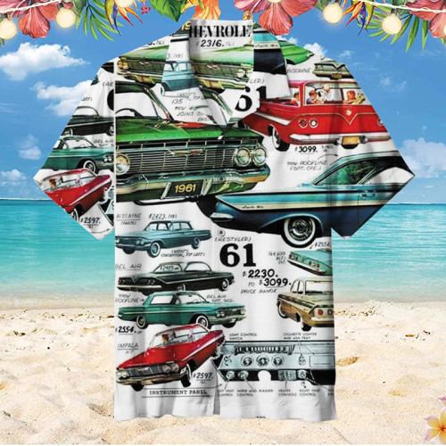 Retro Chevrolet 1961 |  Hawaiian Shirt
