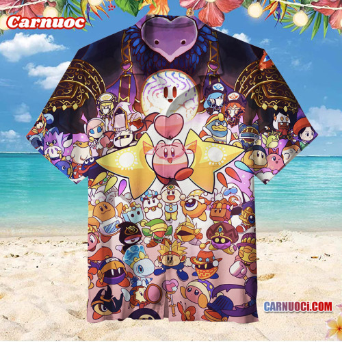 Game Boy Kirby | Hawaiian Shirt