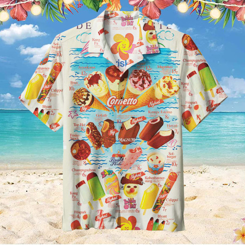 Oh, those old summers, those old ice creams |  Hawaiian Shirt