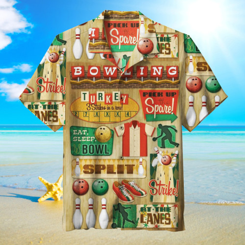 Ten-pin Bowling | Unisex Hawaiian Shirt