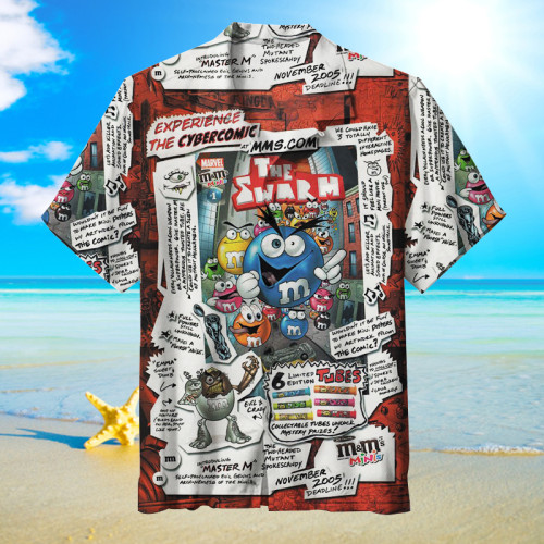 Funny M&M's |  Hawaiian Shirt