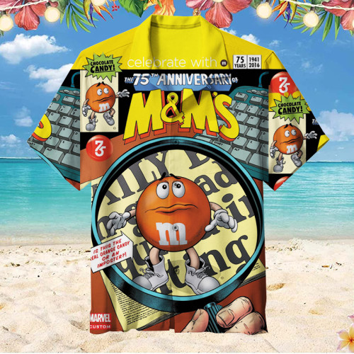Funny M&M's |  Hawaiian Shirt