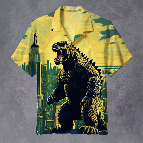 Godzilla | Unisex Hawaiian Shirt