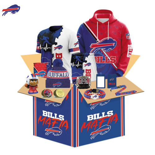 Buffalo Bills BOX – The Best Gifts Pack for NFL Fans