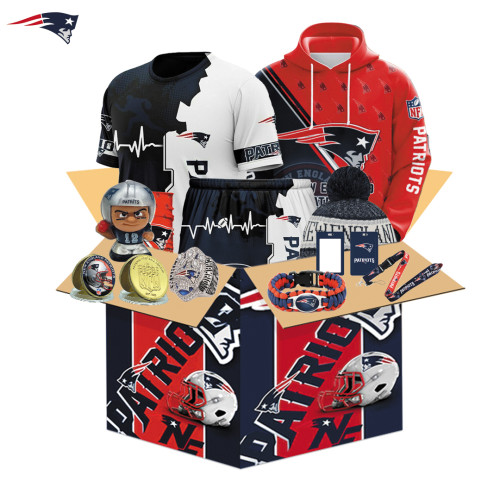 New England Patriots BOX – The Best Gifts Pack for NFL Fans