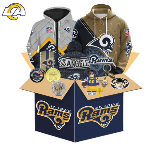 Los Angles Rams BOX – The Best Gifts Pack for NFL Fans