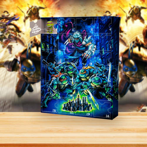 Teenage Mutant Ninja Turtles Advent Calendar -- The One With 24 Little Doors