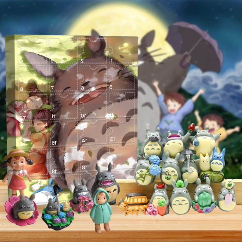 My Neighbor Totoro Advent Calendar -- The One With 24 Little Doors