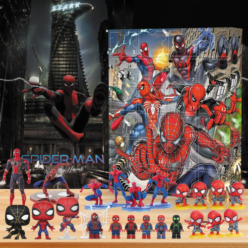 Spider-Man Advent Calendar -- The One With 24 Little Doors