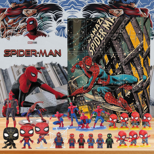 NEW Spider-Man Advent Calendar -- The One With 24 Little Doors