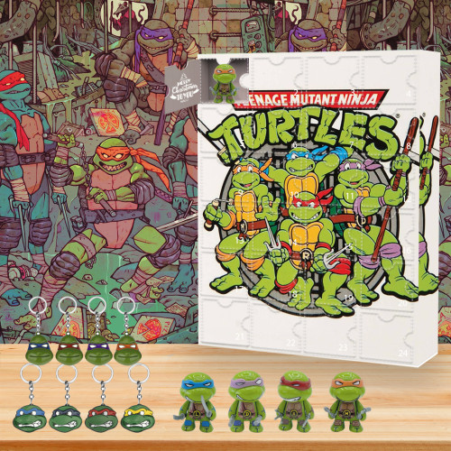 Teenage Mutant Ninja Turtles Advent Calendar -- The One With 24 Little Doors