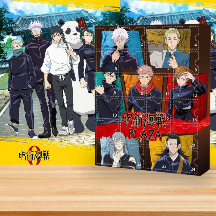 NEW Jujutsu Kaisen Advent calendar-- The One With 24 Little Doors