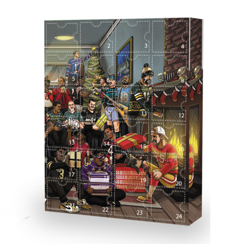 NEW Christmas NFL- Advent Calendar 24 Gifts Are In It