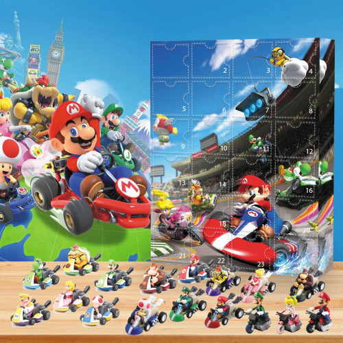 Super Mario Kart Advent Calendar -- The One With 24 Little Doors