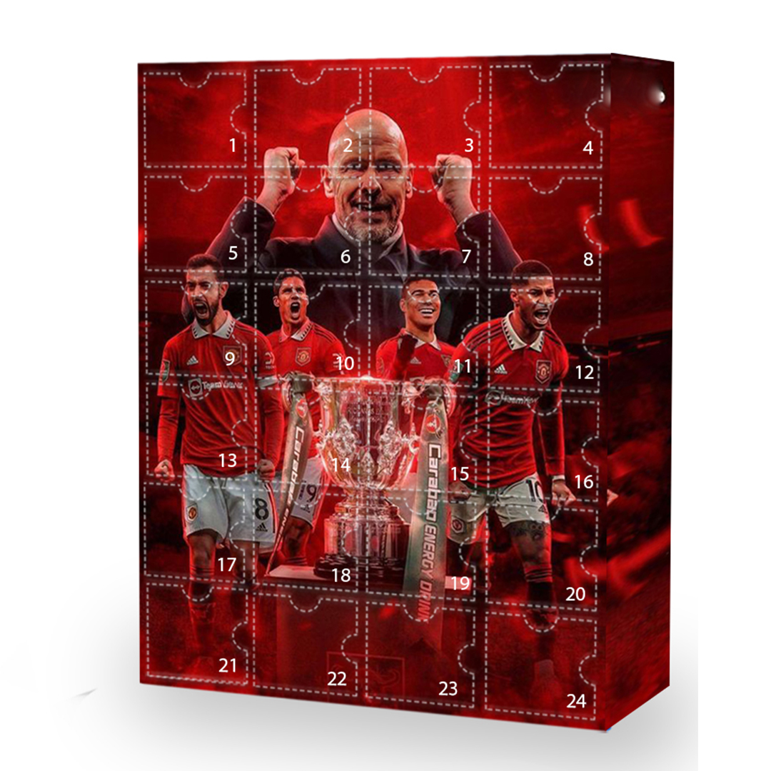 Manchester United Football Club Advent calendar 24 days countdown