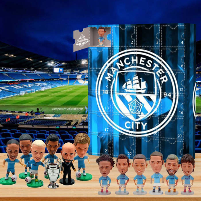 2024 Manchester City F.C. Advent Calendar -- The One With 24 Little Doors