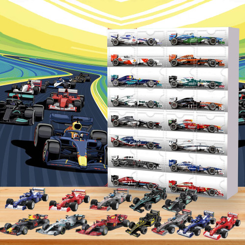 Formula Racing Advent calendar-- The One With 24 Little Doors