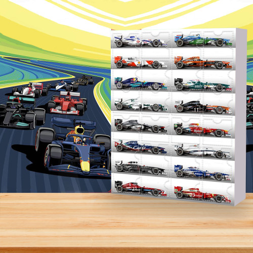 Formula Racing Advent calendar-- The One With 24 Little Doors