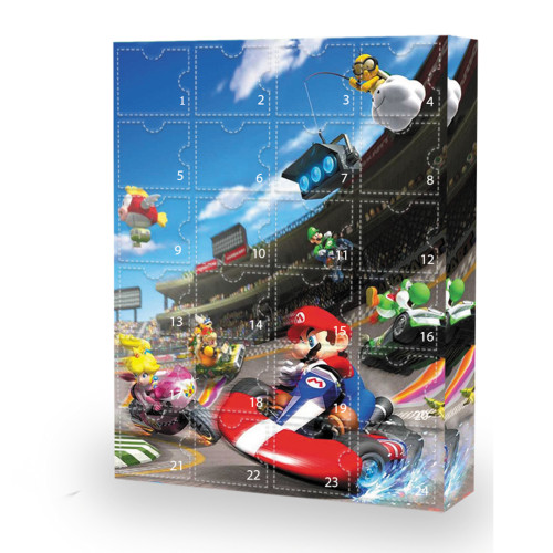 Super Mario Kart Advent Calendar -- The One With 24 Little Doors