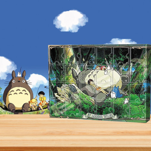 NEW My Neighbor Totoro Advent Calendar -- The One With 24 Little Doors