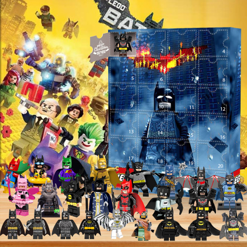 BATMAN Building Blocks Advent Calendar🎁24 Gifts Are In It