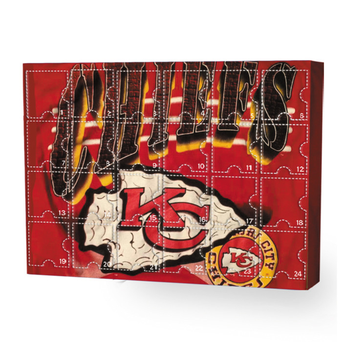 Kansas City Chiefs Advent Calendar🎁24 Gifts Are In It