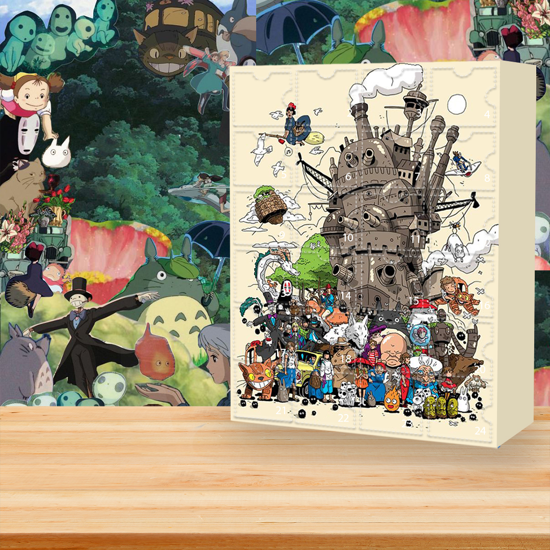 Hayao Miyazaki Comics Advent Calendar The One With 24 Little Doors