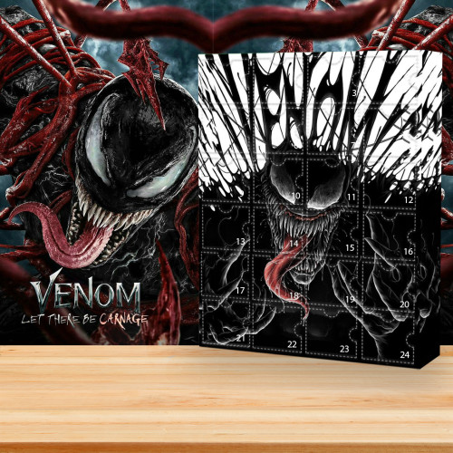 NEW Venom Advent calendar-- The One With 24 Little Doors
