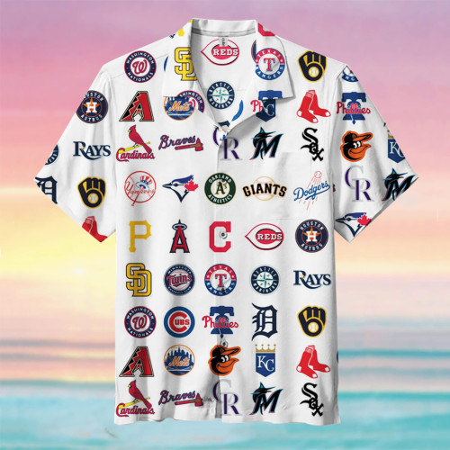 MLB logo | Unisex Hawaiian Shirt