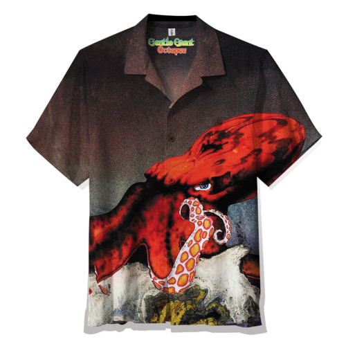 Gentle Giant : Octopus remixed By Steven Wilson | Unisex Hawaiian Shirt
