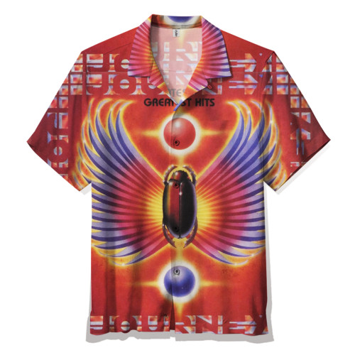 Journey Greatest Hits  |  Hawaiian Shirt