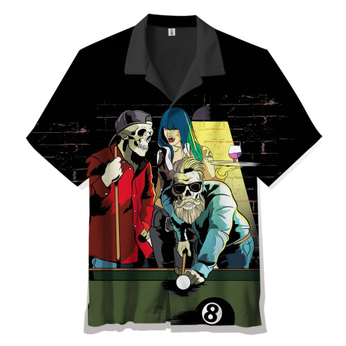 8 ball pool Art | Unisex Hawaiian Shirt