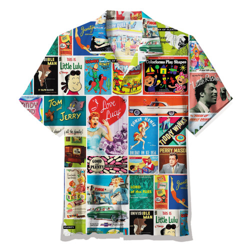 Re-marks 1950s Pop Culture | Unisex Hawaiian Shirt