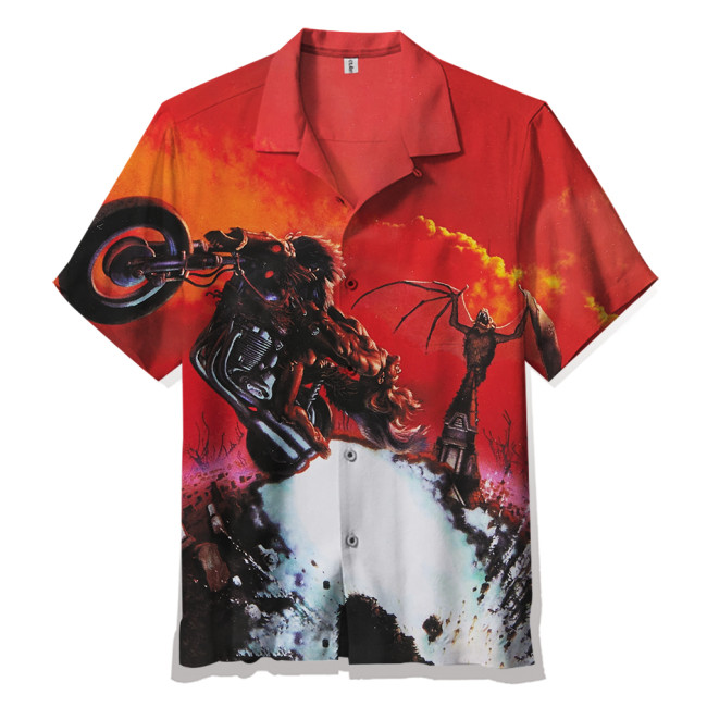 Meat Loaf-Bat Out Of Hell | Unisex Hawaiian Shirt