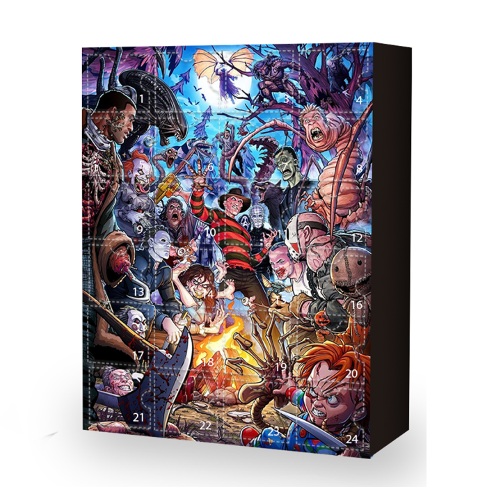 Halloween Horror Night Advent Calendar🎁24 Gifts Are In It