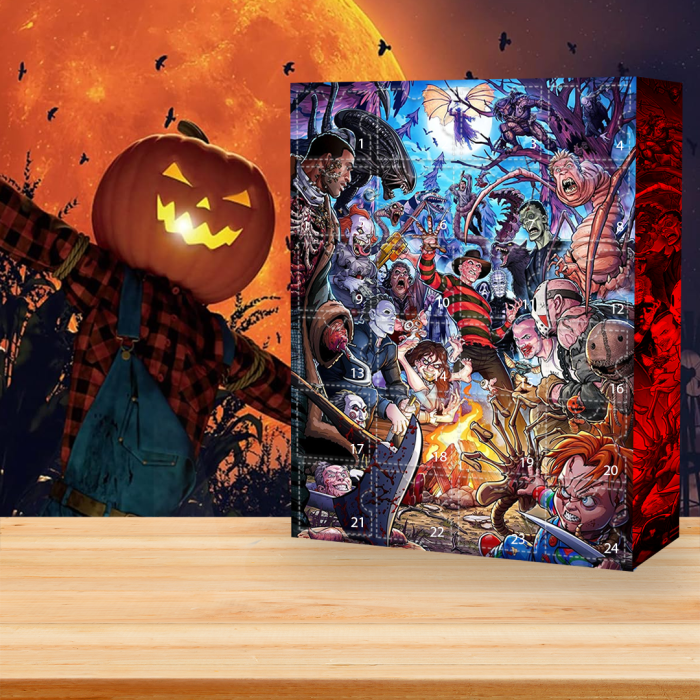 Halloween Horror Night Advent Calendar🎁24 Gifts Are In It