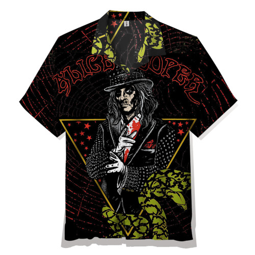 Alice Cooper | Unisex Hawaiian Shirt
