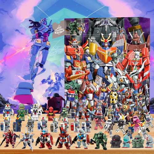 2025 Gundam Advent Calendar-- The One With 24 Little Doors